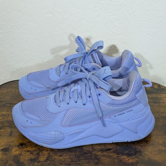 Puma RS-X Sneakers Monochrome Elektro Purple Women's 6.5 Running System - Picture 6 of 13